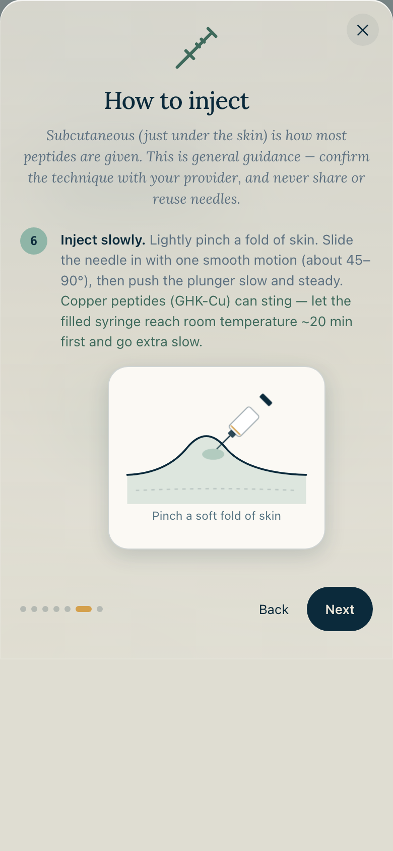 How-to-inject walkthrough